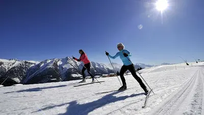 Langlauf in der Aletsch Arena