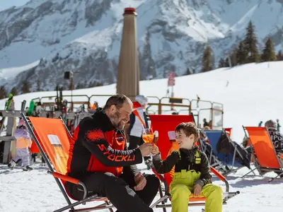 Skifahren in Sörenberg © UNESCO Biosphäre Entlebuch / Yannick Röösli