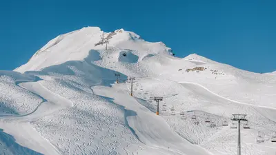 Winter im Skigebiet Brienzer Rothorn Eisee in Sörenberg
