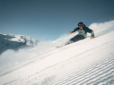 Skifahren in Arosa © Urban Engel