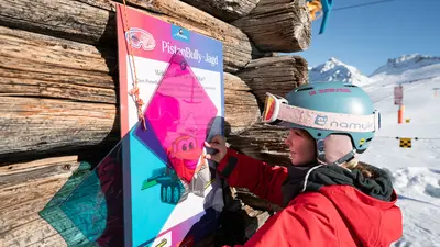 Escaperoutes Pistenbully-Jagd in Arosa Lenzerheide