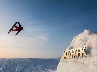 Freestyle im Jatzpark in Davos Klosters © DKM Kommunikation, Johannes Huechelheim