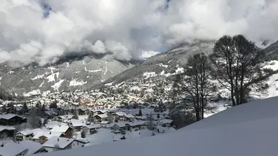 Blick auf Klosters
