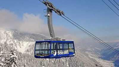 Gondelbahn in Disentis