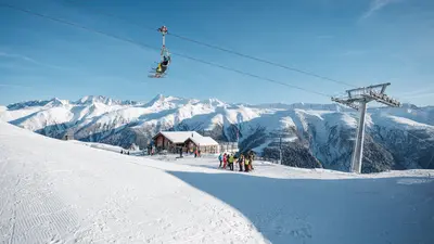 Impressionen aus dem Skigebiet Bellwald