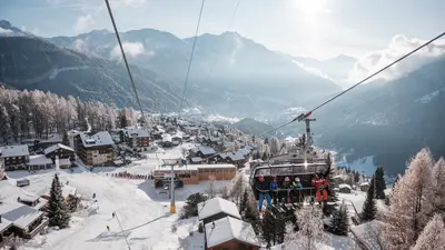 Blick aus dem Sessellift