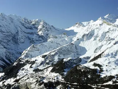 Skigebiet Mürren-Schilthorn © Mürren und Gimmelwald Tourismus
