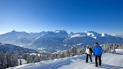 Winterwandern in Käserstatt