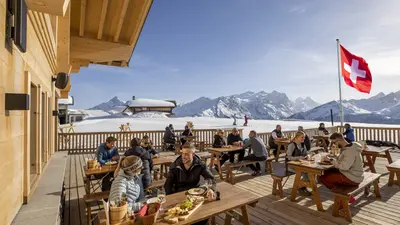 Sonnenterrasse in Meiringen-Hasliberg