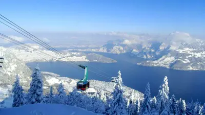 Die längste Luftseilbahn der Zentralschweiz