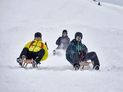 Rodler auf der Klewenalp © Bergbahnen Beckenried-Emmetten AG