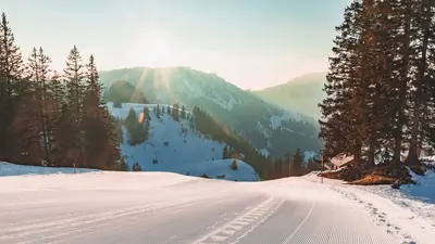 Skipiste auf der Klewenalp
