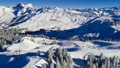 Winterliches Hoch-Ybrig