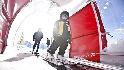 Förderband im Kinderbereich von Motta Naluns