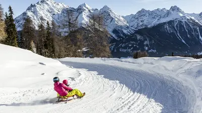 Rodelstrecke Prui-Ftan