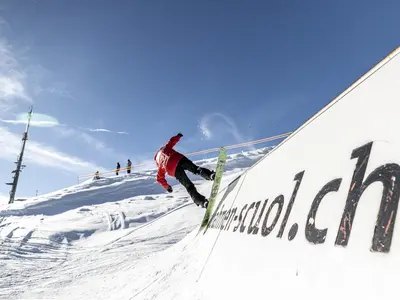 Snowpark Scuol © Bergbahnen Scuol / Andrea Badrutt