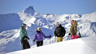 Skifahren in St. Luc