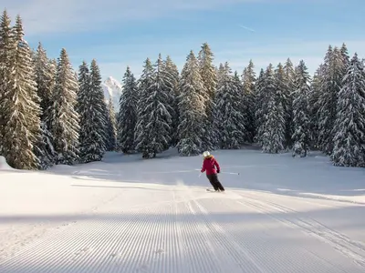 Waldpiste Flumserberg © Bergbahnen Flumserberg AG