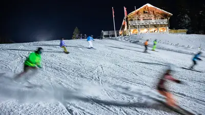 Nachtskifahren am Flumserberg