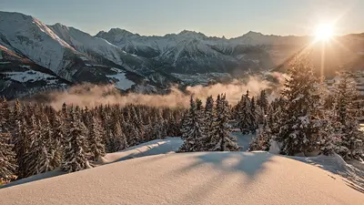 Idyllische Berglandschaft bei Belalp