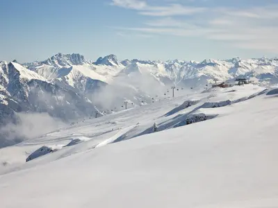 Ausblick vom Skigebiet Pizol © Pizolbahnen AG