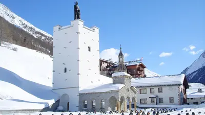 Kirche in Saas-Grund