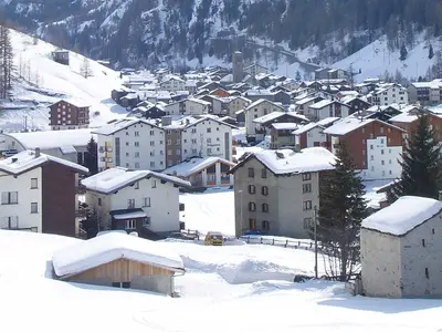 Das Dorf Saas-Grund © PHOTOPRESS/Saas-Fee