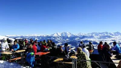 Banoramablick von der Sonnenterrasse aus