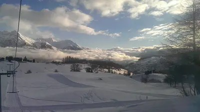 Winterlandschaft in Eischoll