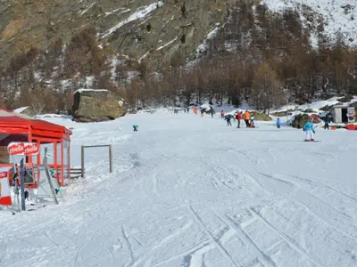 Skipiste Saas Almagell © Saastal Bergbahnen AG
