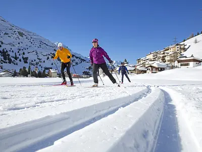 Langläufer in Bivio © Savognin Tourismus im Surses