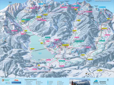 Pistenplan Einsiedeln