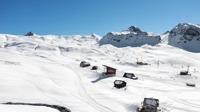 Winterlandschaft auf der Melchsee-Frutt