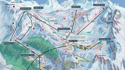 Pistenplan Melchsee-Frutt