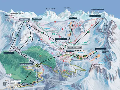 Pistenplan Melchsee-Frutt