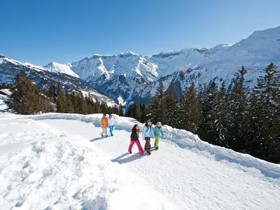 Winterwandern in Elm © Sportbahnen Elm