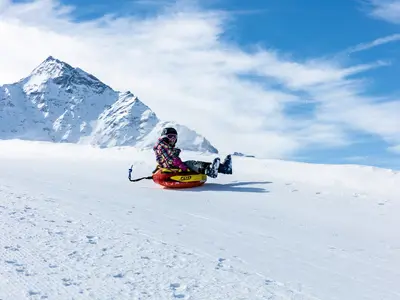 Tubing in Splügen © Bergbahnen Splügen-Tambo AG