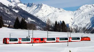 Der Glacierexpress im Obergoms