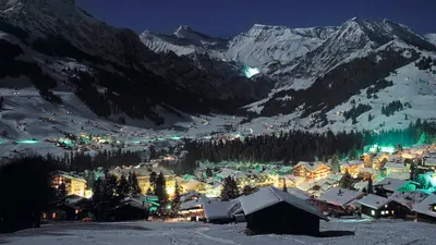 Dorf Adelboden