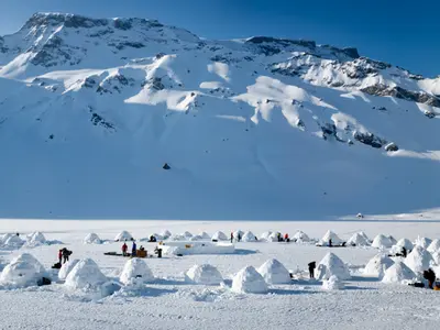 Iglu Festival Engstligenalp © PHOTOPRESS/Adelboden/Mattias Nutt
