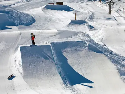 Snowpark White Elements © Jungfrau Ski Region