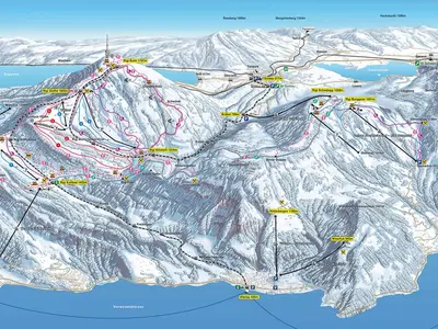 Pistenplan Rigi