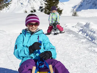 Rodeln in Atzmännig © Sportbahnen Atzmännig