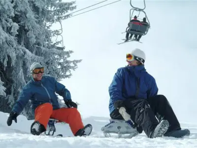 Skibockerlfahrer am Kerenzerberg © Kerenzerberg Tourismus