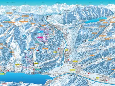 Pistenplan Kerenzerberg / Filzbach