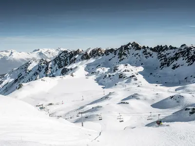Blick ins Skigebiet Verbier © Switzerland Tourism / swiss-image.ch/Ivo Scholz