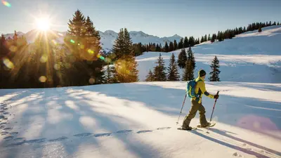 Schneeschuhwandern in Chur-Brambrüesch