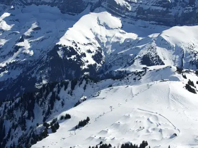 Bergpanorama Champéry © Etat du Valais / François Perraudin