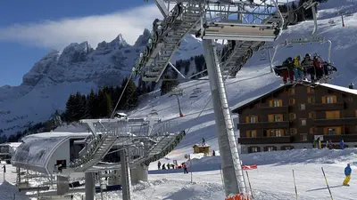 Sessellift in Champéry