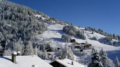 Morgins im Winter